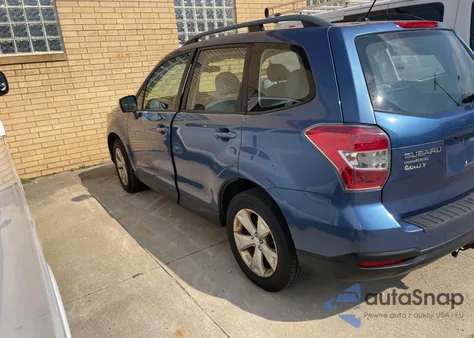 2016 Subaru Forester 2.5I z USA, uszkodzony, nr VIN JF2SJABC9GH553570